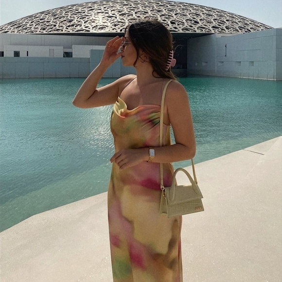 Zara Tie Dye Slip Dress - Picture 9 of 16